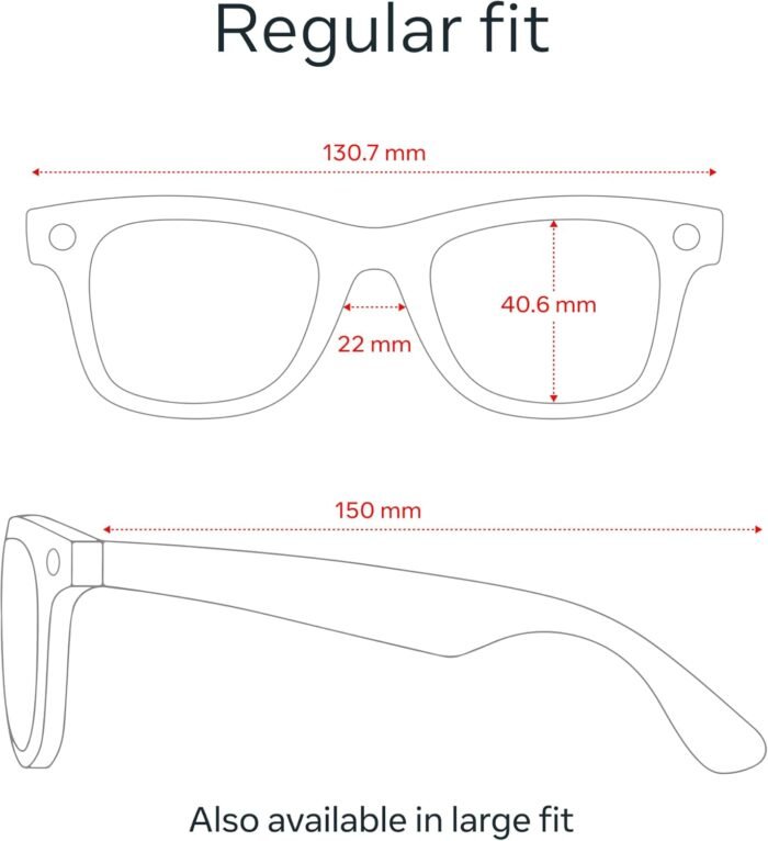 Ray-Ban | Meta Smart Glasses, Wayfarer - Image 9