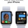 Apple Watch SE (2nd Gen) [GPS 40mm] Smartwatch with Aluminum Case with Silver Sport Loop. Fitness & Sleep Tracker, Crash Detection, Heart Rate Monitor, Retina Display, Carbon Neutral - Image 4