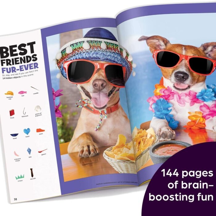 The Hardest Hidden Pictures Book Ever: 1500+ Tough Hidden Objects to Find, Extra Tricky Seek-and-Find Activity Book, Kids Puzzle Book for Super Solvers (Highlights Hidden Pictures) - Image 4
