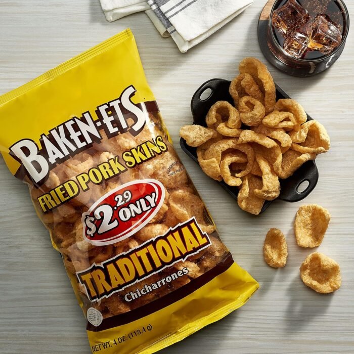 Baken-Ets Pork Rinds, Variety Pack, 0.625 Ounce (Pack of 24) - Image 4
