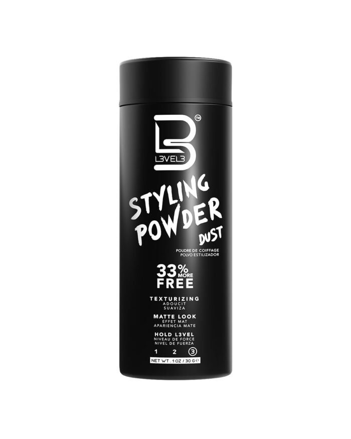 L3 Level 3 Styling Powder - Natural Look Mens Powder - Easy to Apply with No Oil or Greasy Residue - Image 8