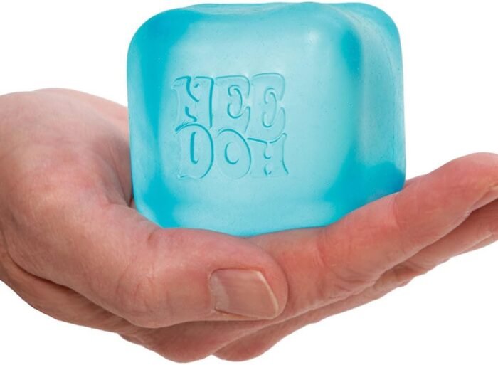 Schylling NeeDoh Nice Cube -Sensory Squeeze Toy with Super Solid Squish - 2.25" Cube - Image 4