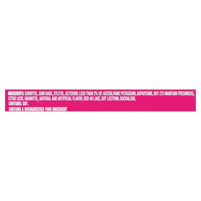 Trident Bubblegum Sugar Free Gum, 12 Packs of 14 Pieces (168 Total Pieces) - Image 7