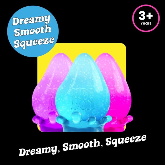 Schylling NeeDoh Dream Drop - Sensory Squeeze Toy with Dreamy Smooth Squeeze - 3" Tall - Color May Vary (Pack of 1) - Image 3