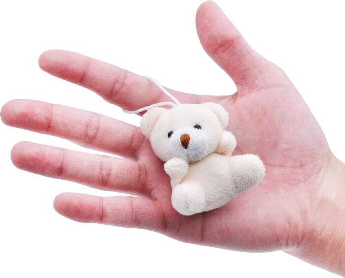 JOYIN 24 Pack Mini Animal Plush Toy Assortment (24 Units 3" Each), Animals Keychain Decoration for Kids, Small Stuffed Animal Bulk for Kids, Carnival Prizes, School Gifts, Valentine's Day Party Favors - Image 4