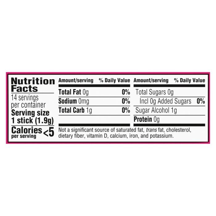 Trident Bubblegum Sugar Free Gum, 12 Packs of 14 Pieces (168 Total Pieces) - Image 6
