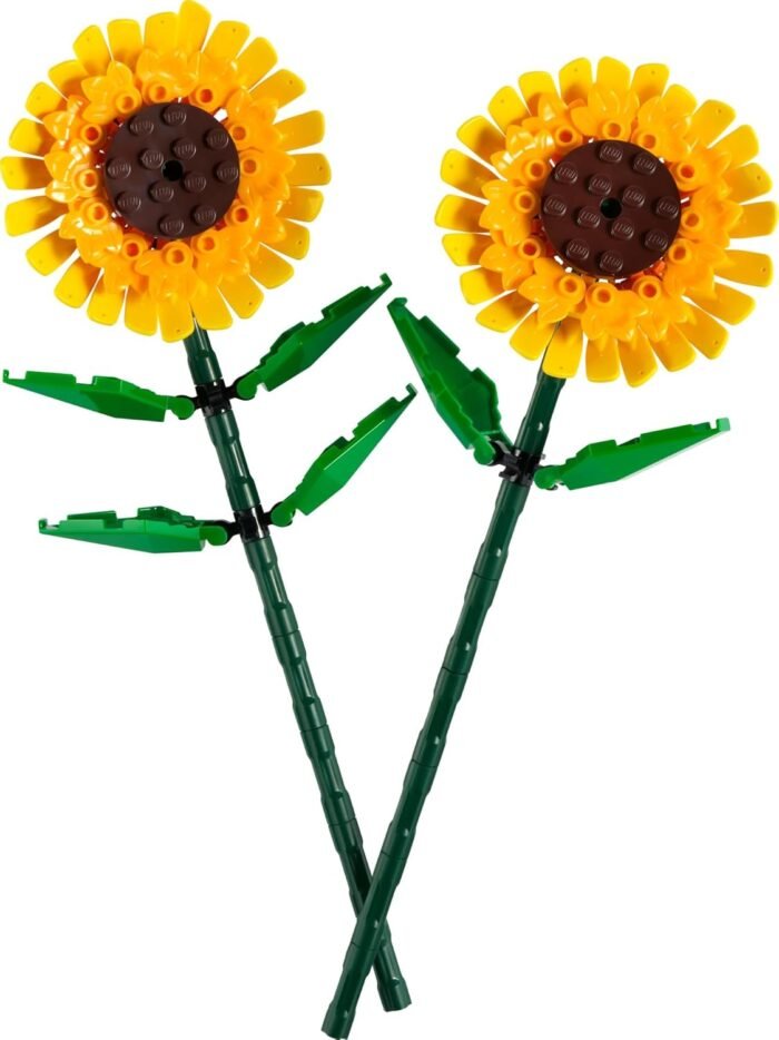 LEGO Sunflowers - Building Toy for Kids, Girls and Boys Ages 8+ - Artificial Sunflowers for Home Decor and Display - Gift for Valentines Day for Her and Him - 40524 - Image 6