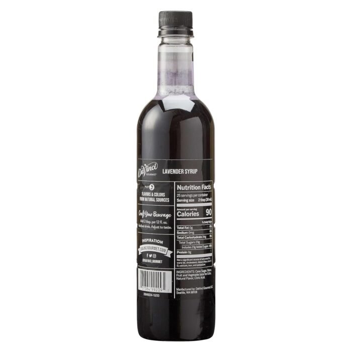 DaVinci Gourmet Lavender Syrup, 25.4 Fluid Ounces (Pack of 1) - Image 2