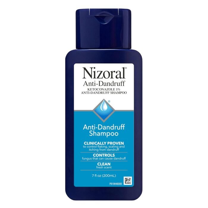 Nizoral Anti-Dandruff Shampoo with 1% Ketoconazole, Fresh Scent, 7 Fl Oz - Image 9