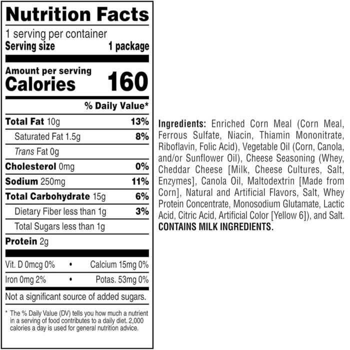 Cheetos Crunchy Cheese Flavored Snacks, Gluten Free, 1 Ounce Single Serve Bags (Pack of 40) - Image 6