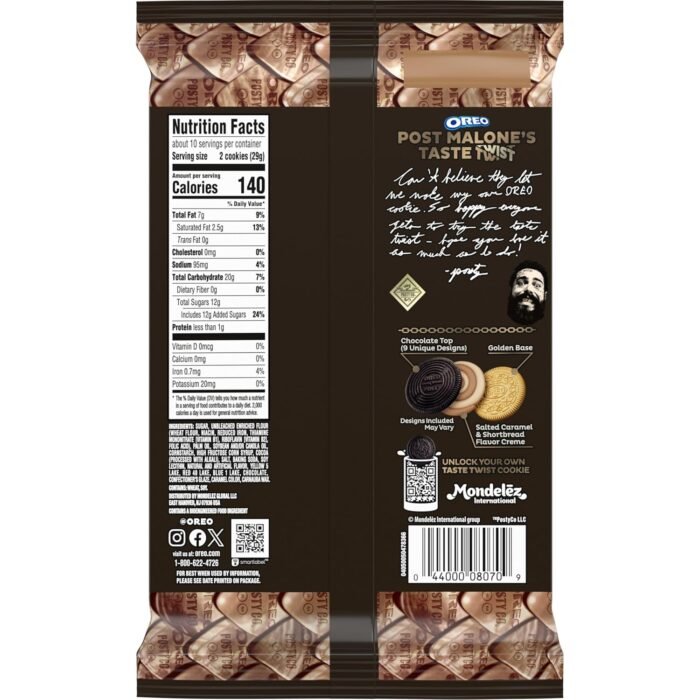 Post Malone OREO Cookies, Limited Edition, 10.68 oz - Image 11