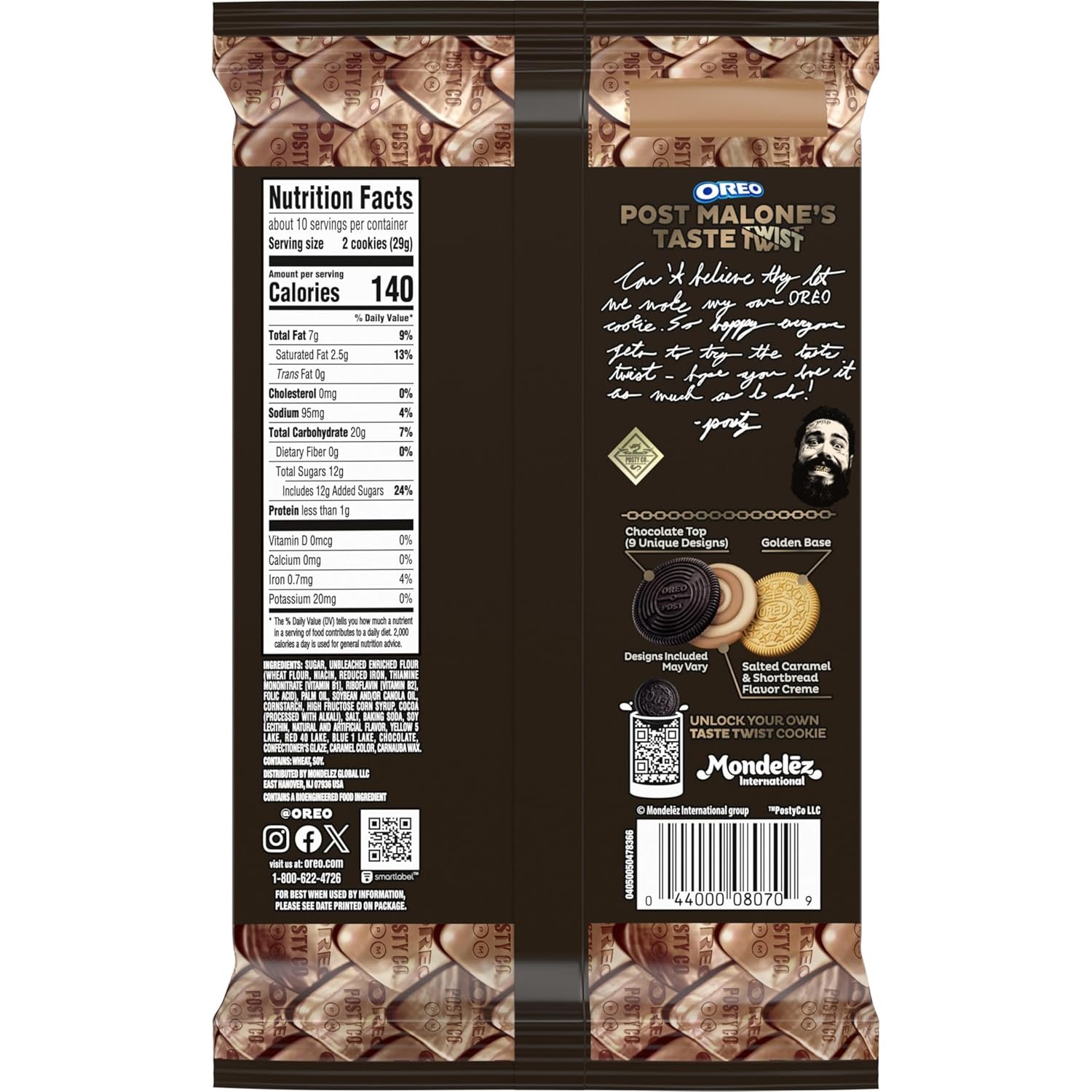 Post Malone OREO Cookies, Limited Edition, 10.68 oz - Image 11