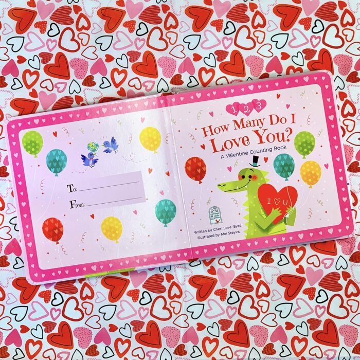 How Many Do I Love You? A Valentine Counting Padded Picture Board Book, Ages 1-5 ( ) - Image 9