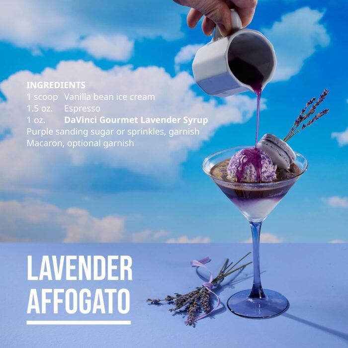 DaVinci Gourmet Lavender Syrup, 25.4 Fluid Ounces (Pack of 1) - Image 6