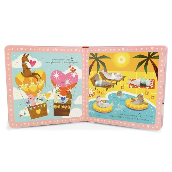 How Many Do I Love You? A Valentine Counting Padded Picture Board Book, Ages 1-5 ( ) - Image 12