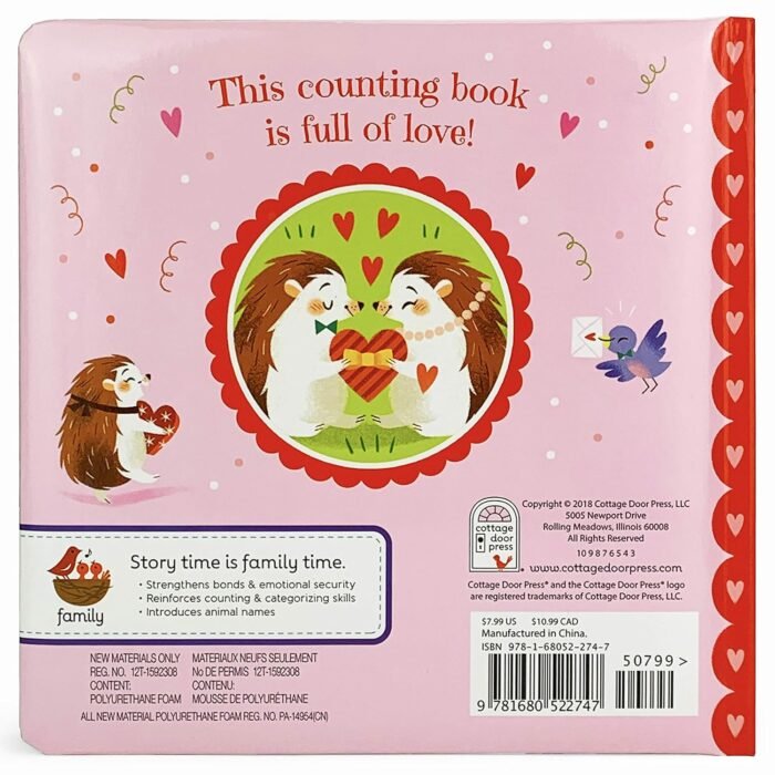 How Many Do I Love You? A Valentine Counting Padded Picture Board Book, Ages 1-5 ( ) - Image 13