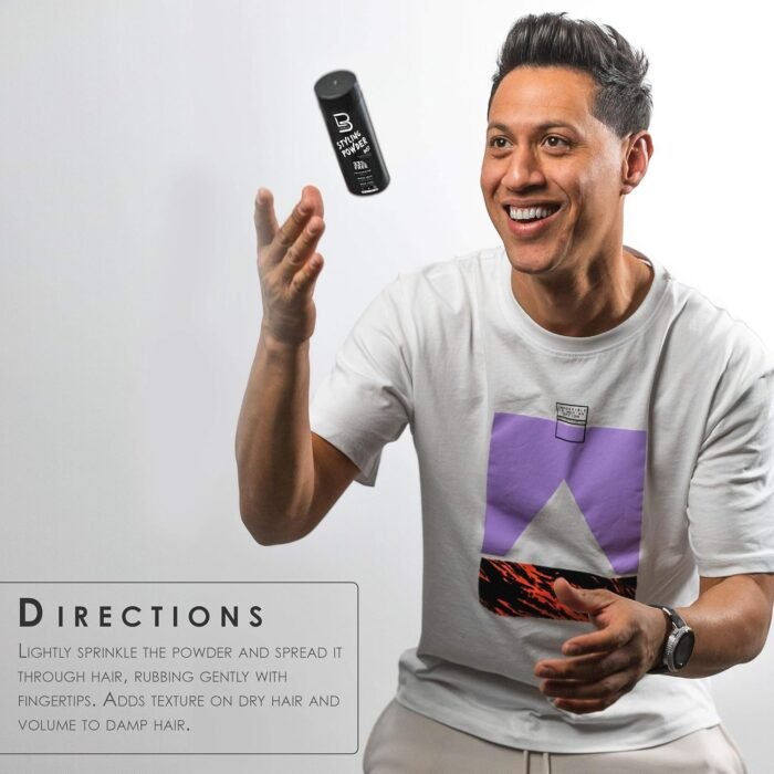 L3 Level 3 Styling Powder - Natural Look Mens Powder - Easy to Apply with No Oil or Greasy Residue - Image 7